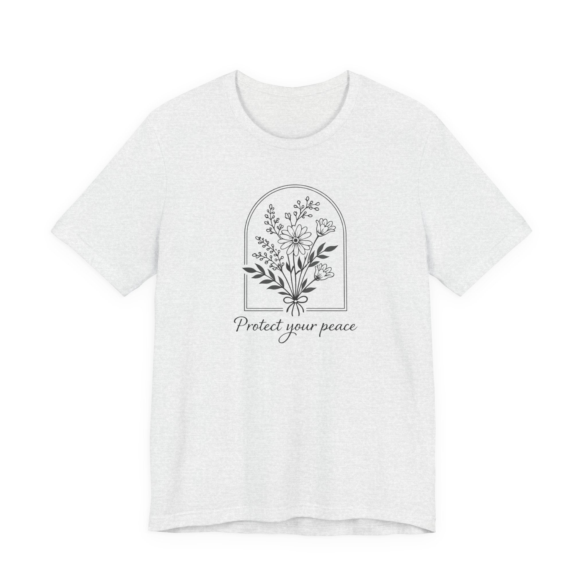 Protect Your Peace Floral T-shirt