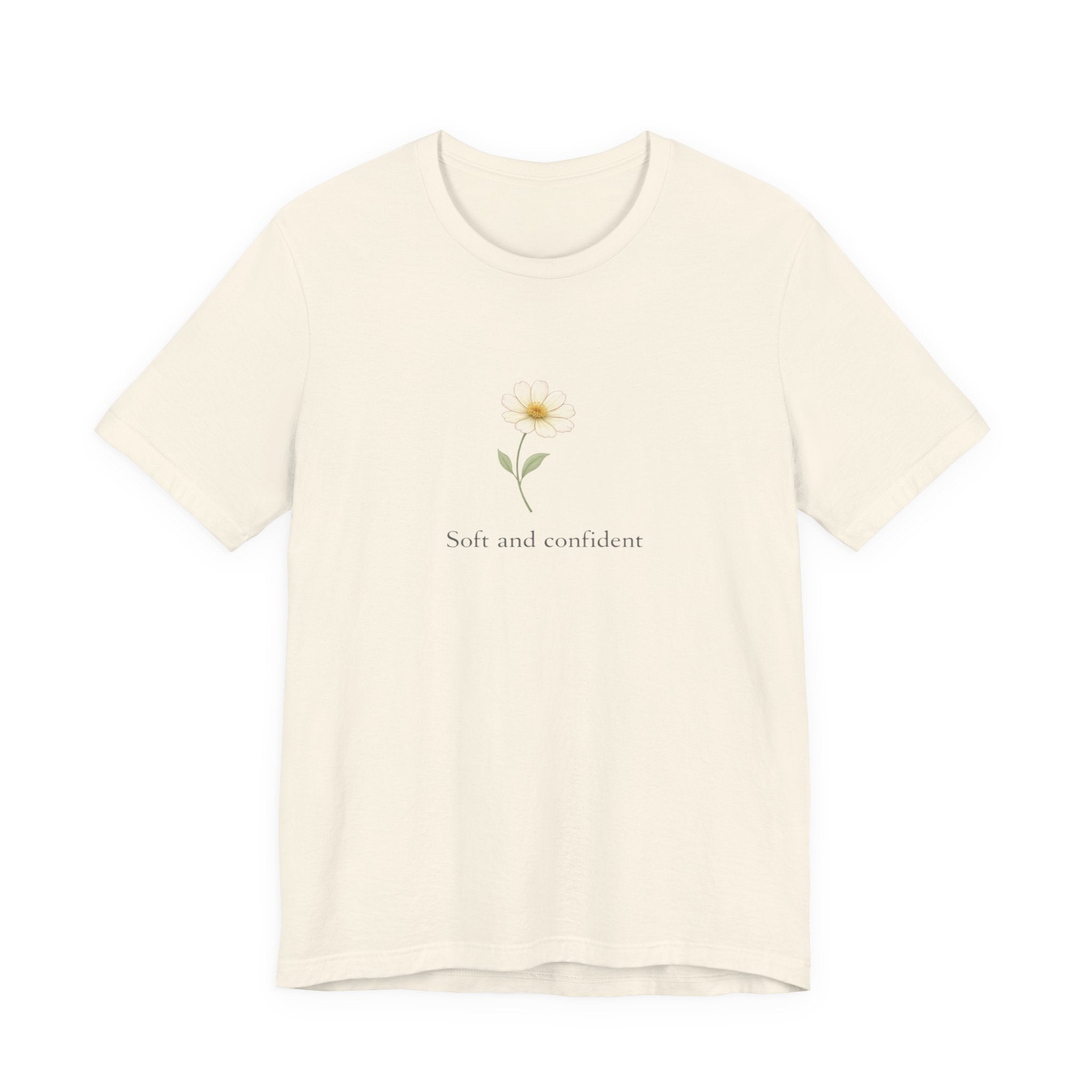 Soft and Confident Sunflower T-shirt