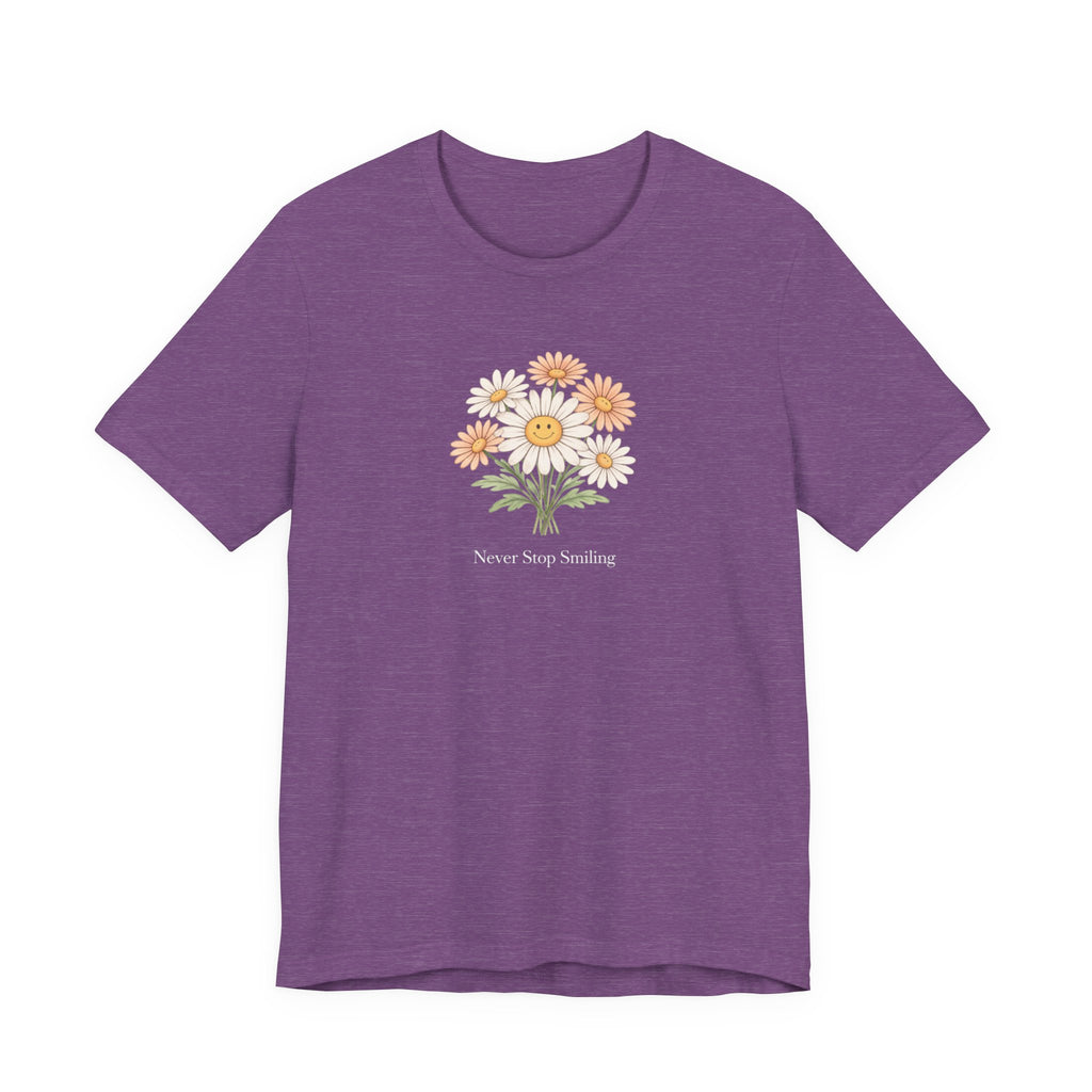 Never Stop Smiling Daisy Tee-shirt