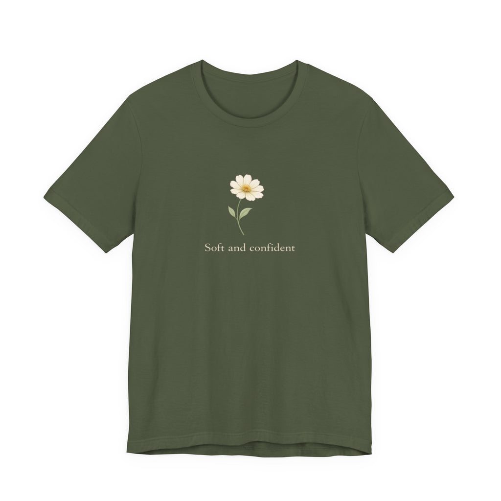 Soft and Confident Sunflower T-shirt