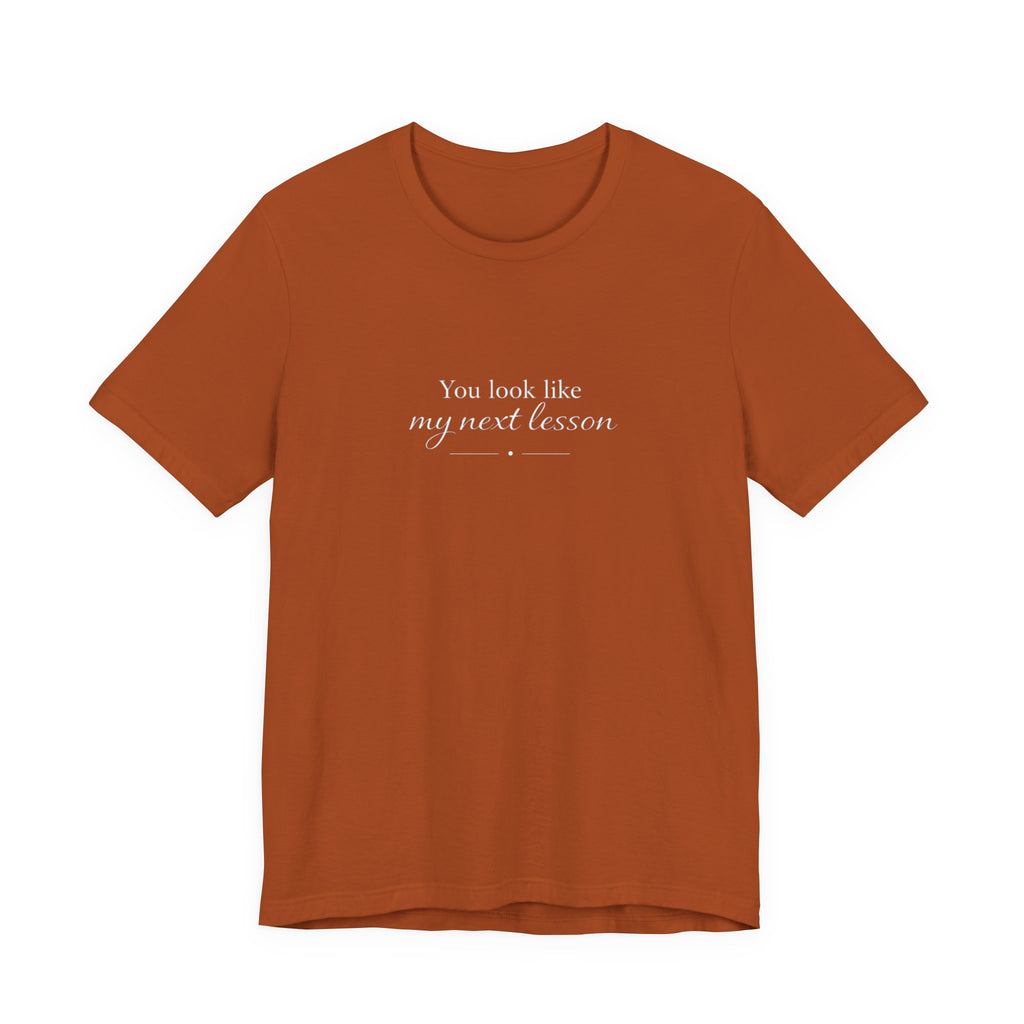 You look like my next lesson T-shirt