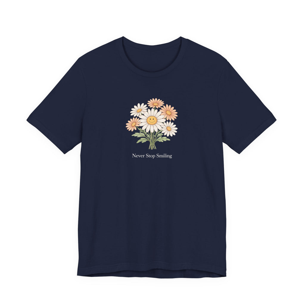 Never Stop Smiling Daisy Tee-shirt