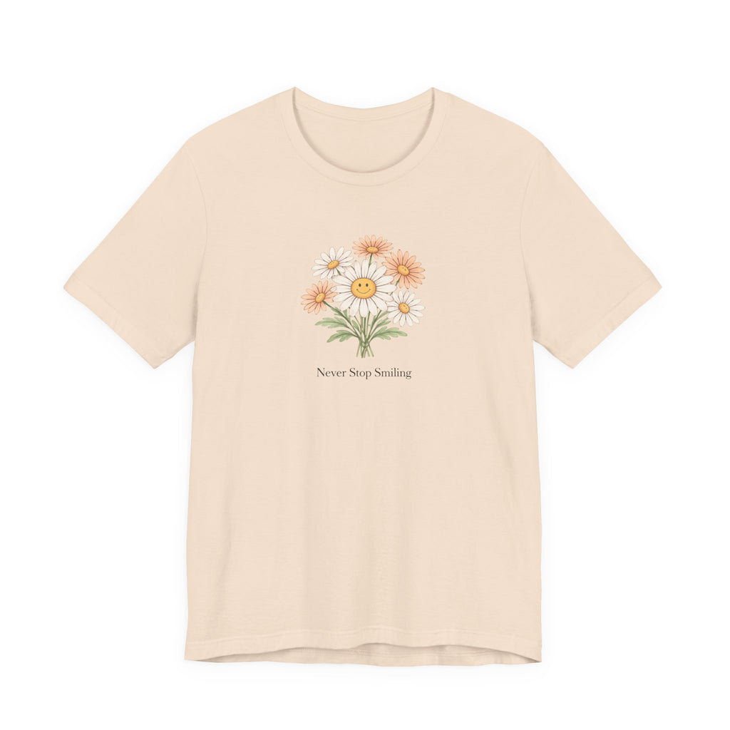 Never Stop Smiling Daisy Tee-shirt