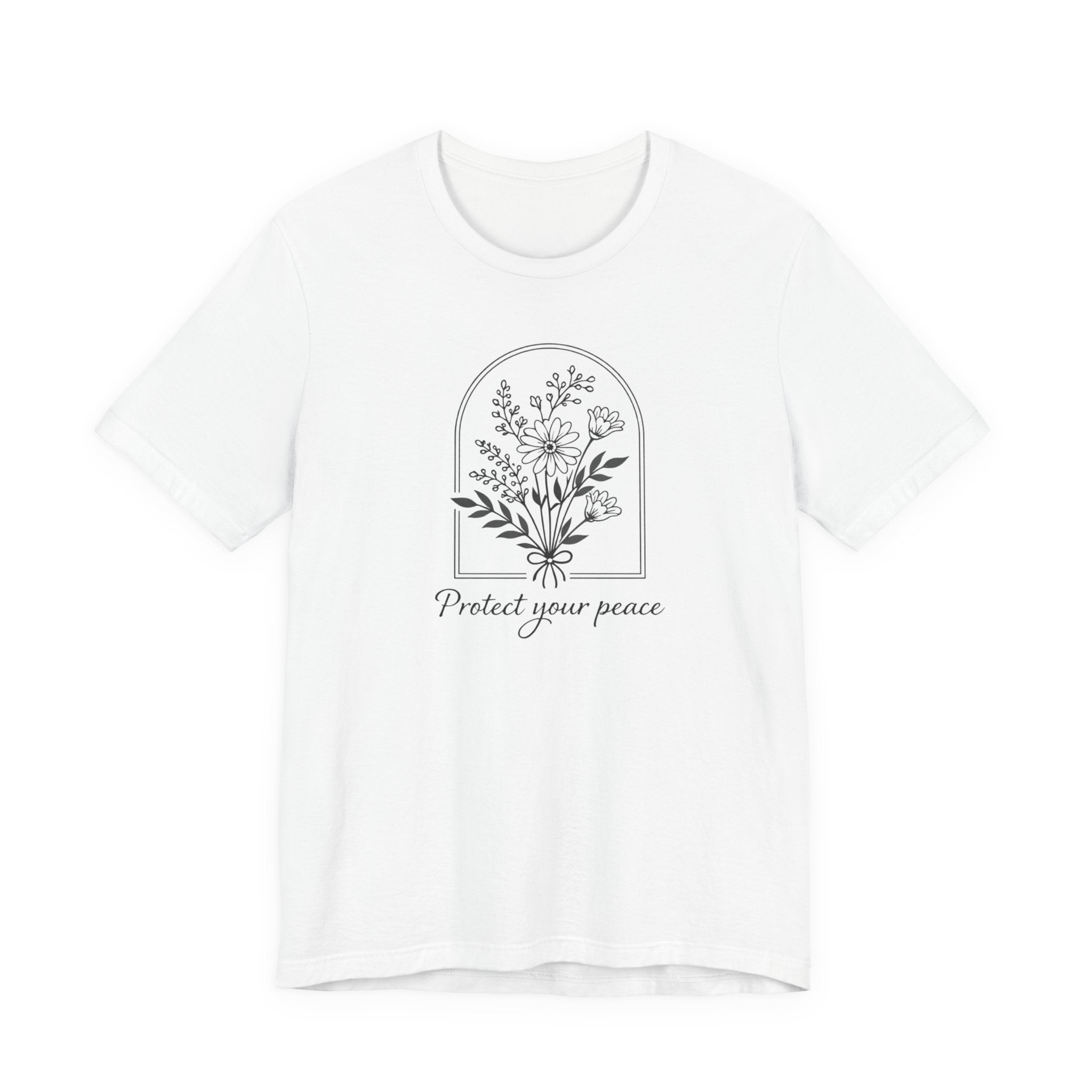 Protect Your Peace Floral T-shirt