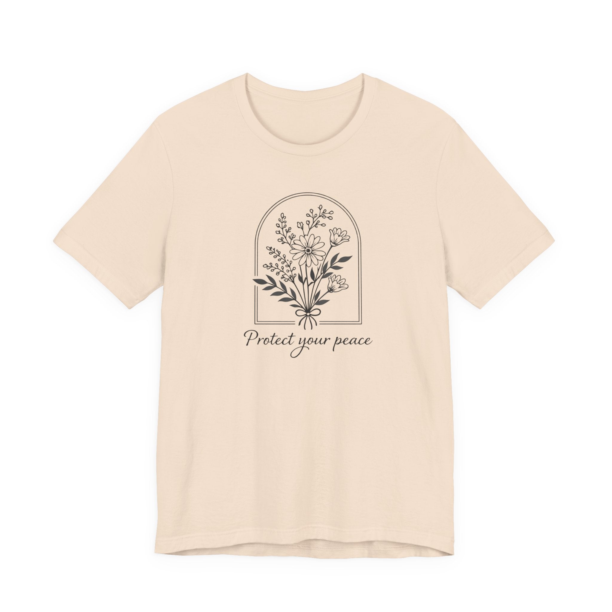Protect Your Peace Floral T-shirt