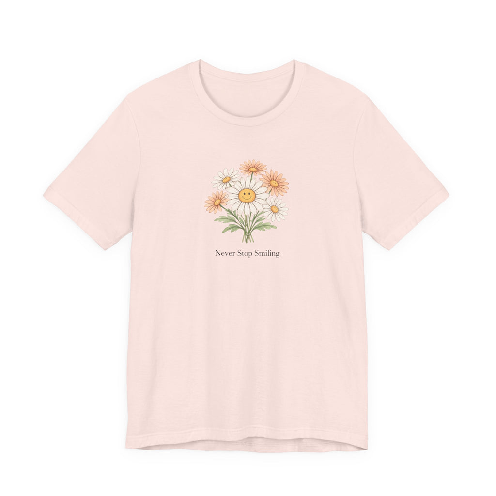 Never Stop Smiling Daisy Tee-shirt