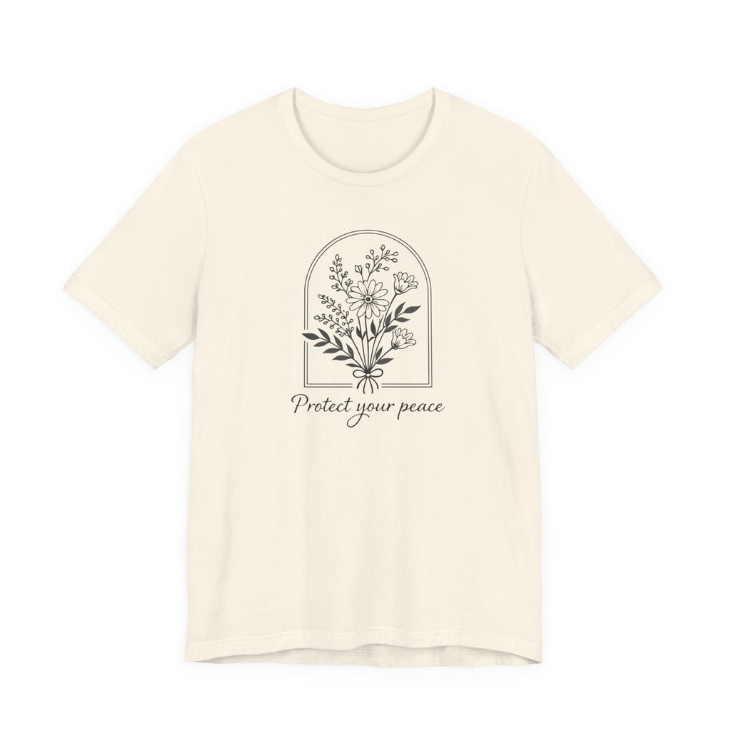 Protect Your Peace Floral T-shirt