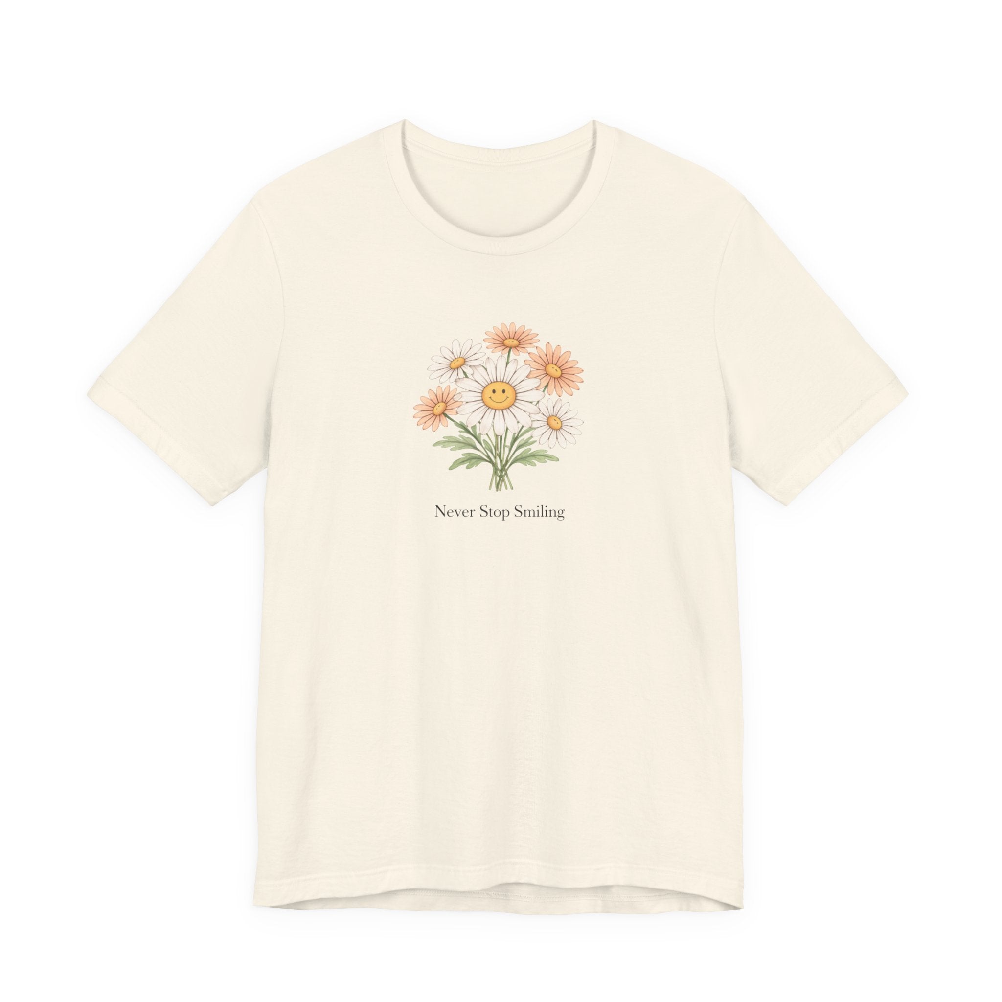 Never Stop Smiling Daisy Tee-shirt