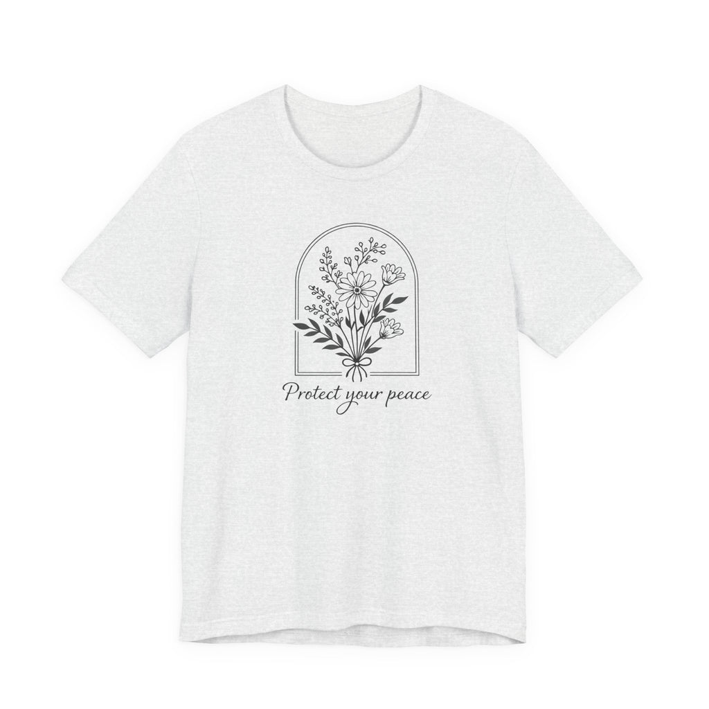 Protect Your Peace Floral T-shirt