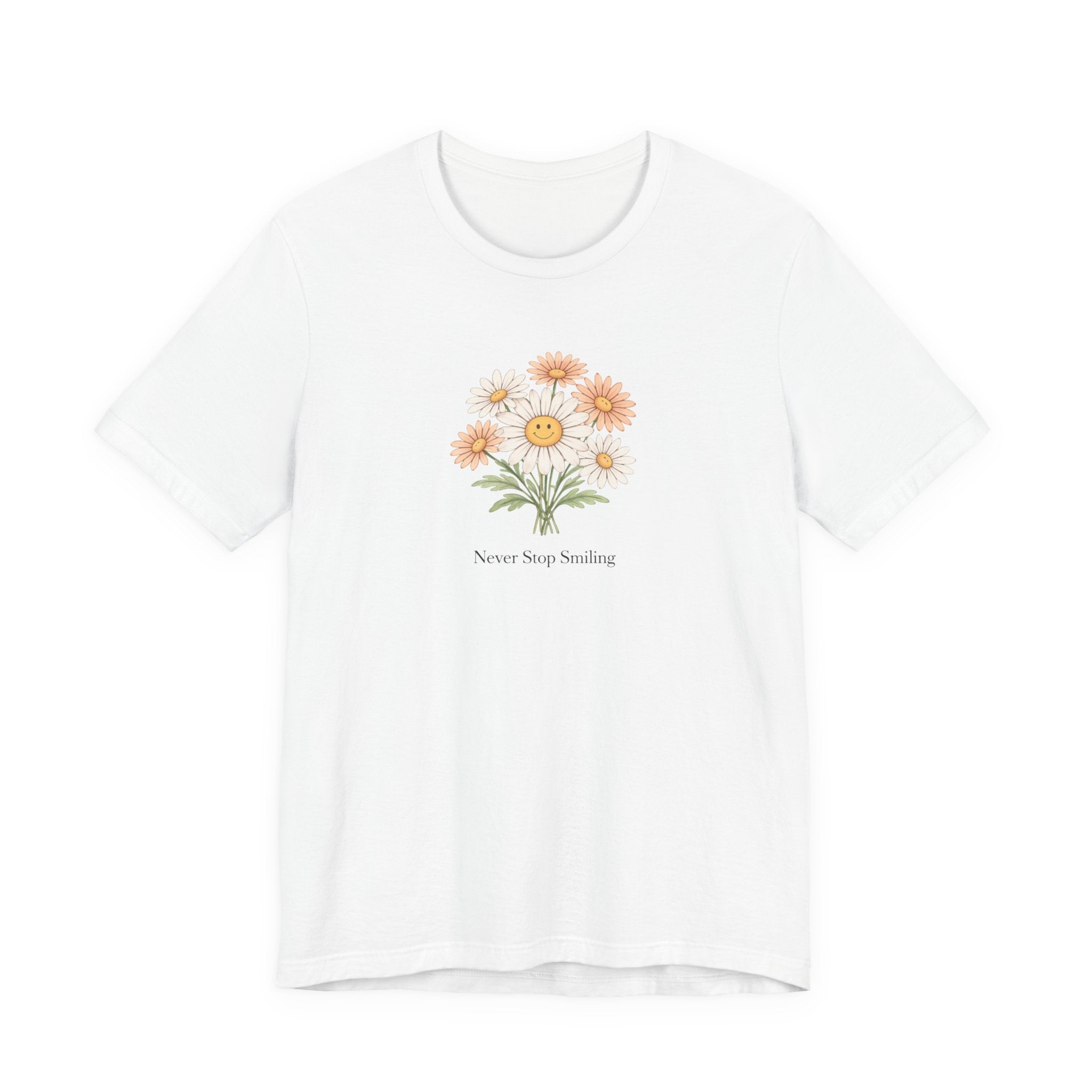 Never Stop Smiling Daisy Tee-shirt