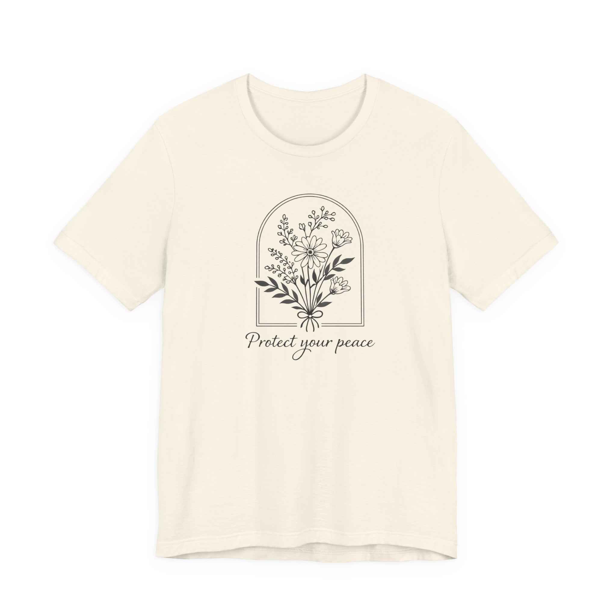 Protect Your Peace Floral T-shirt