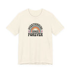 Overthinking Since Forever Retro Rainbow T-shirt