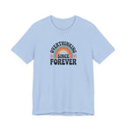 Overthinking Since Forever Retro Rainbow T-shirt