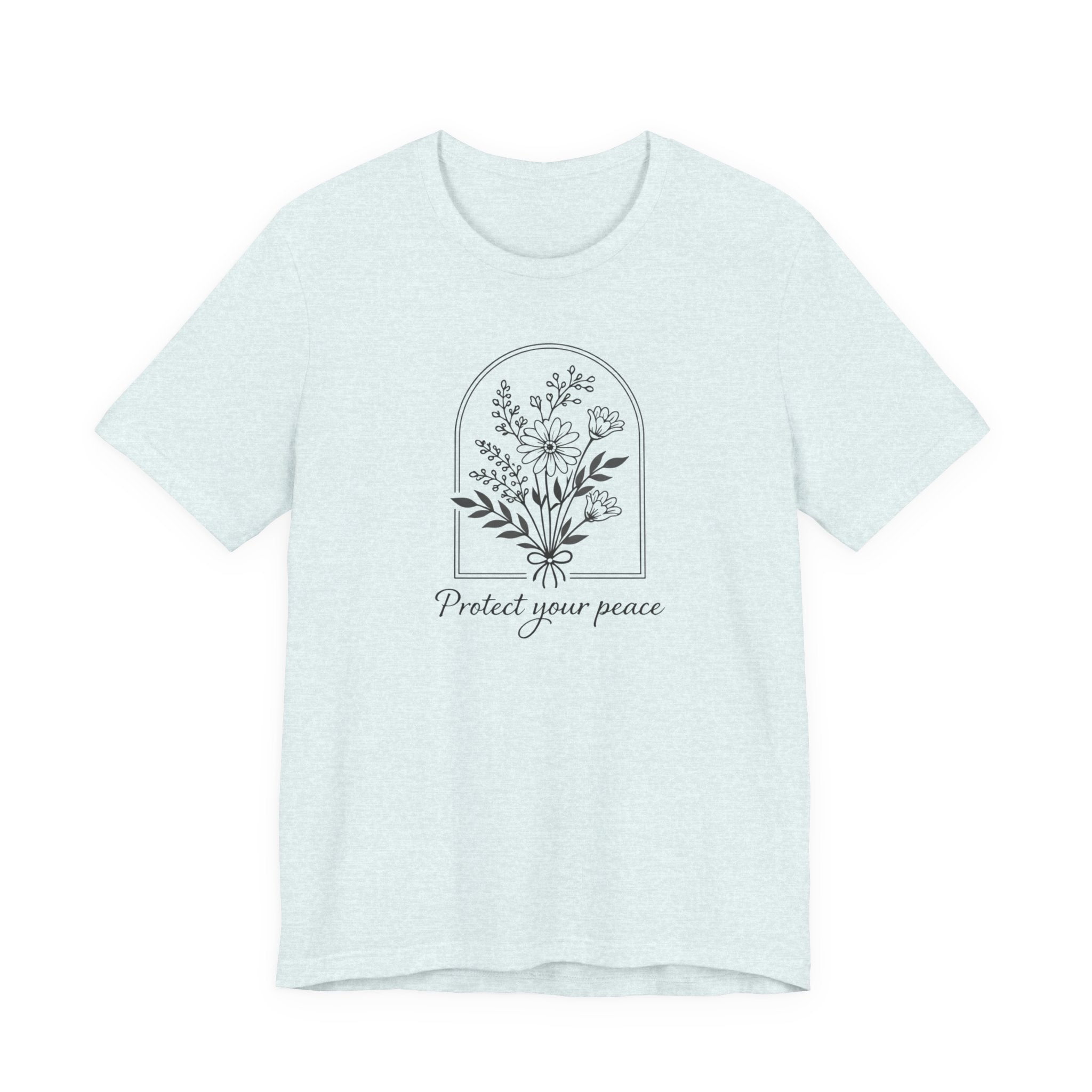 Protect Your Peace Floral T-shirt