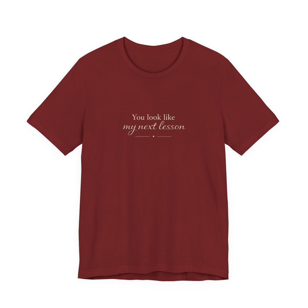 You look like my next lesson T-shirt
