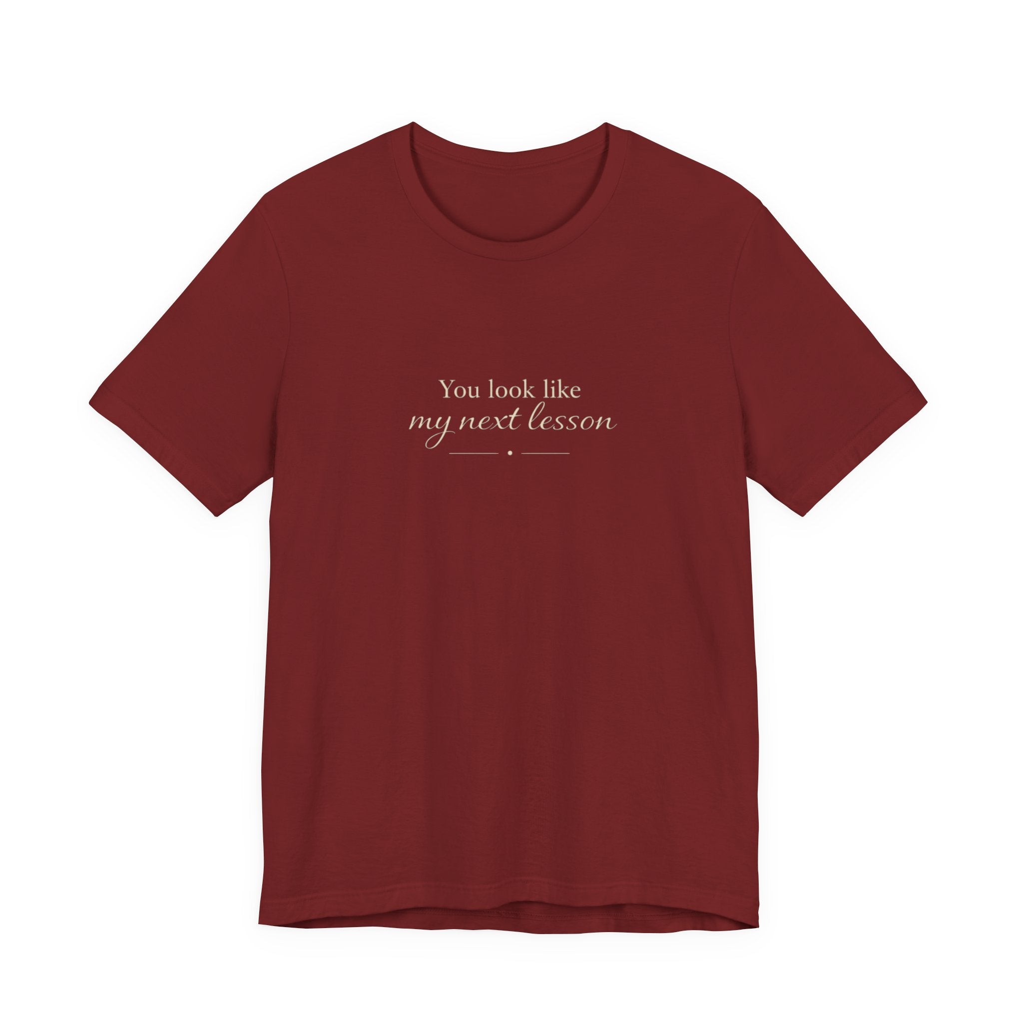 You look like my next lesson T-shirt