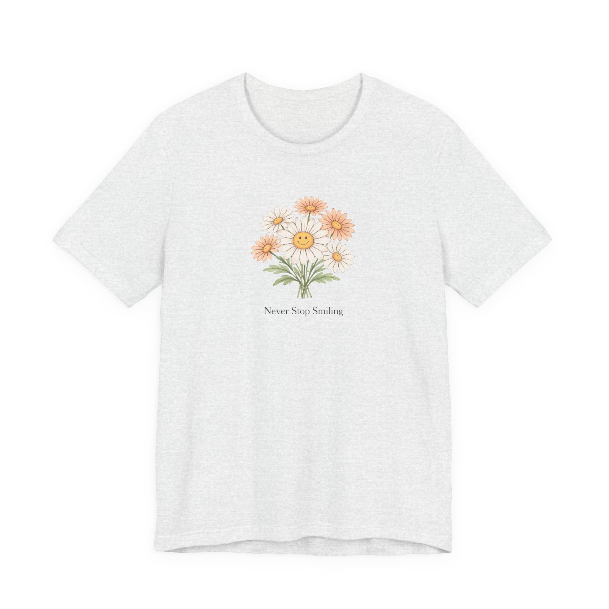 Never Stop Smiling Daisy Tee-shirt