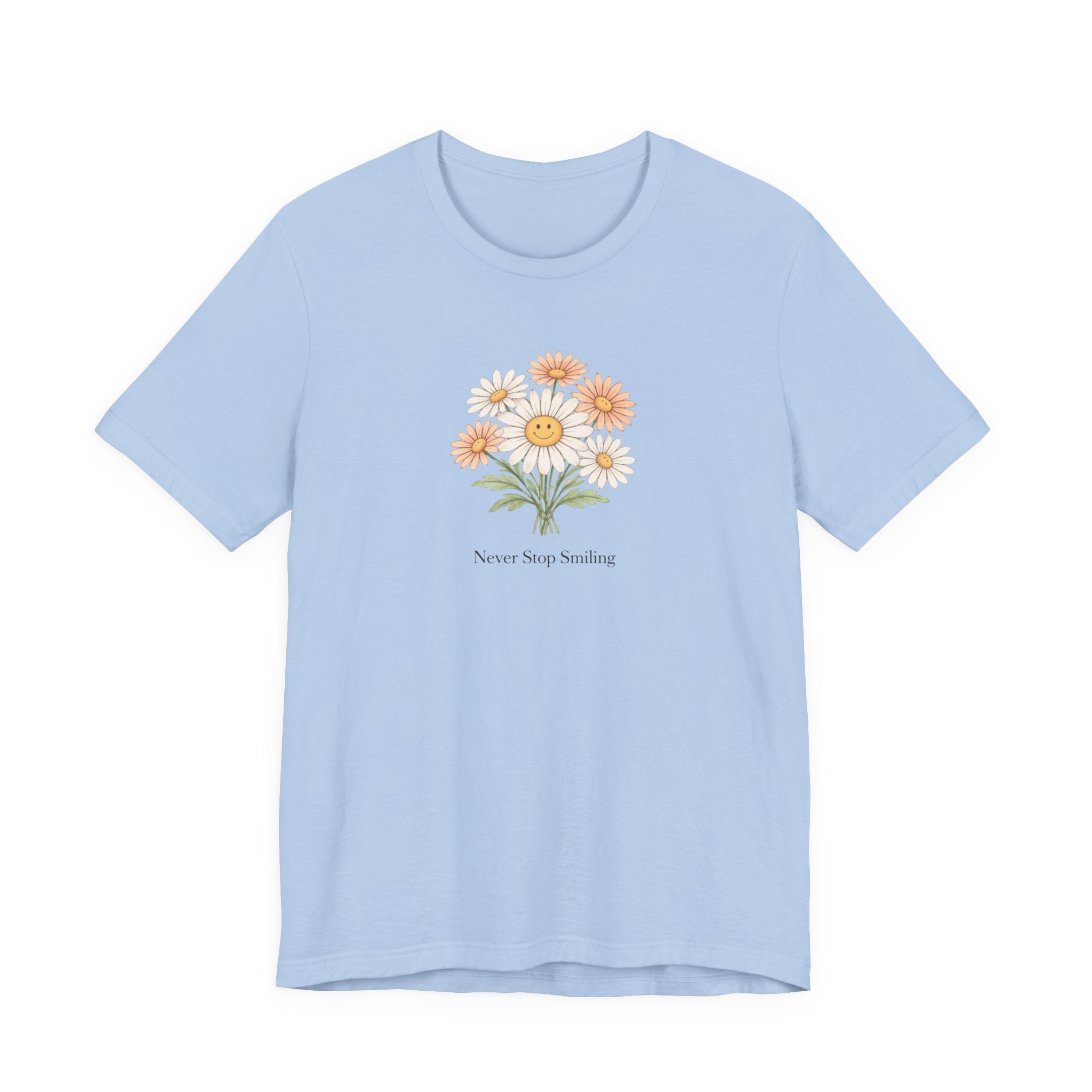 Never Stop Smiling Daisy Tee-shirt