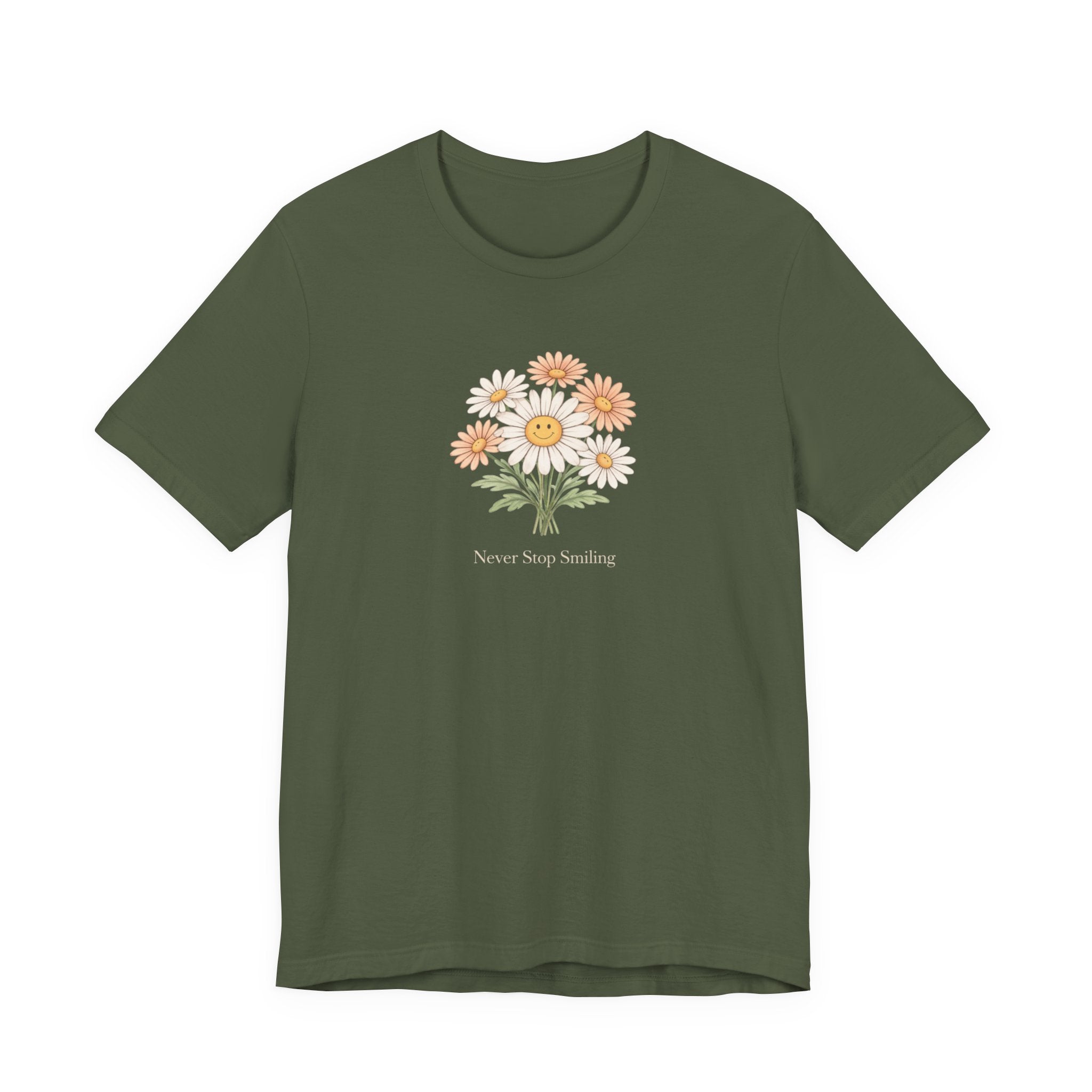 Never Stop Smiling Daisy Tee-shirt