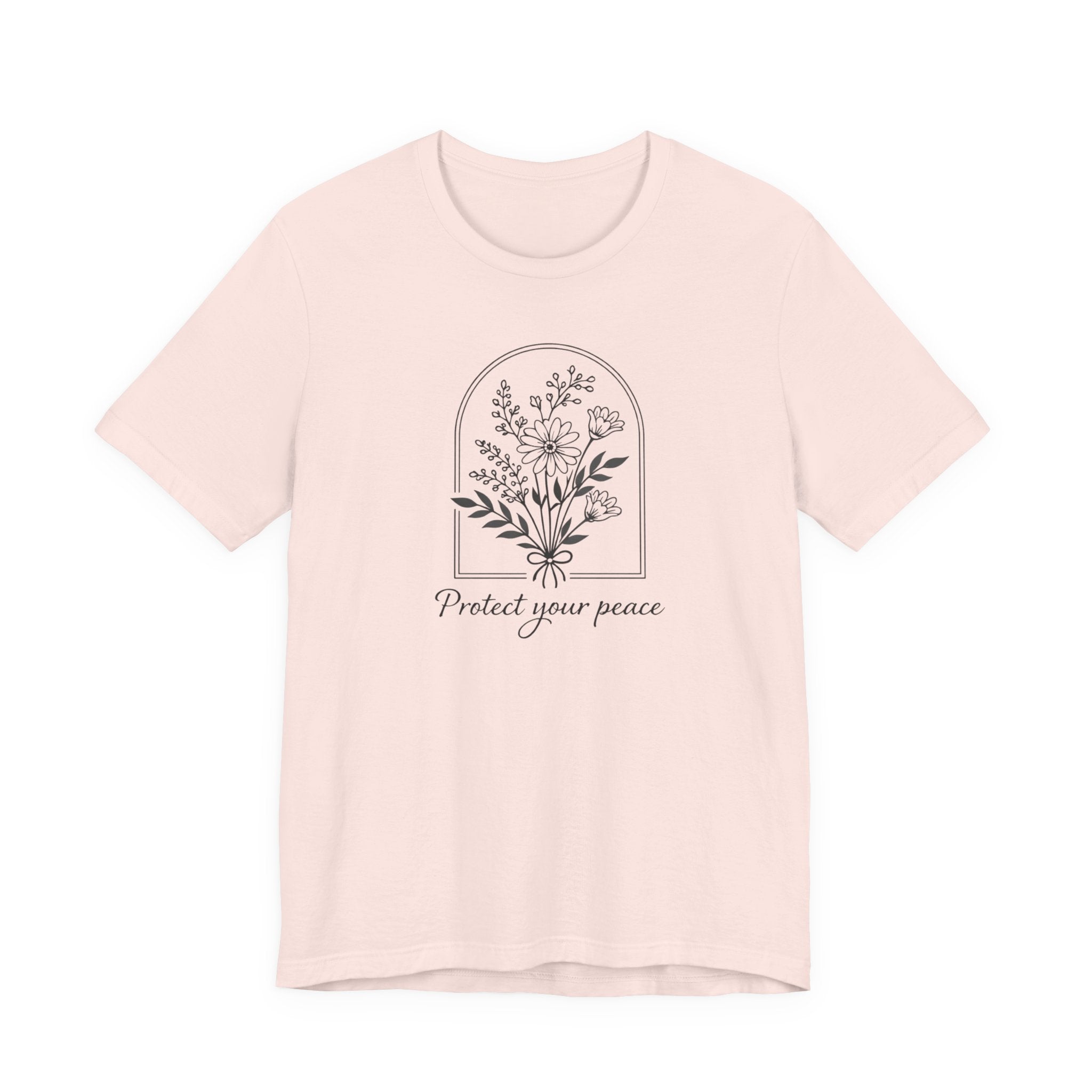 Protect Your Peace Floral T-shirt