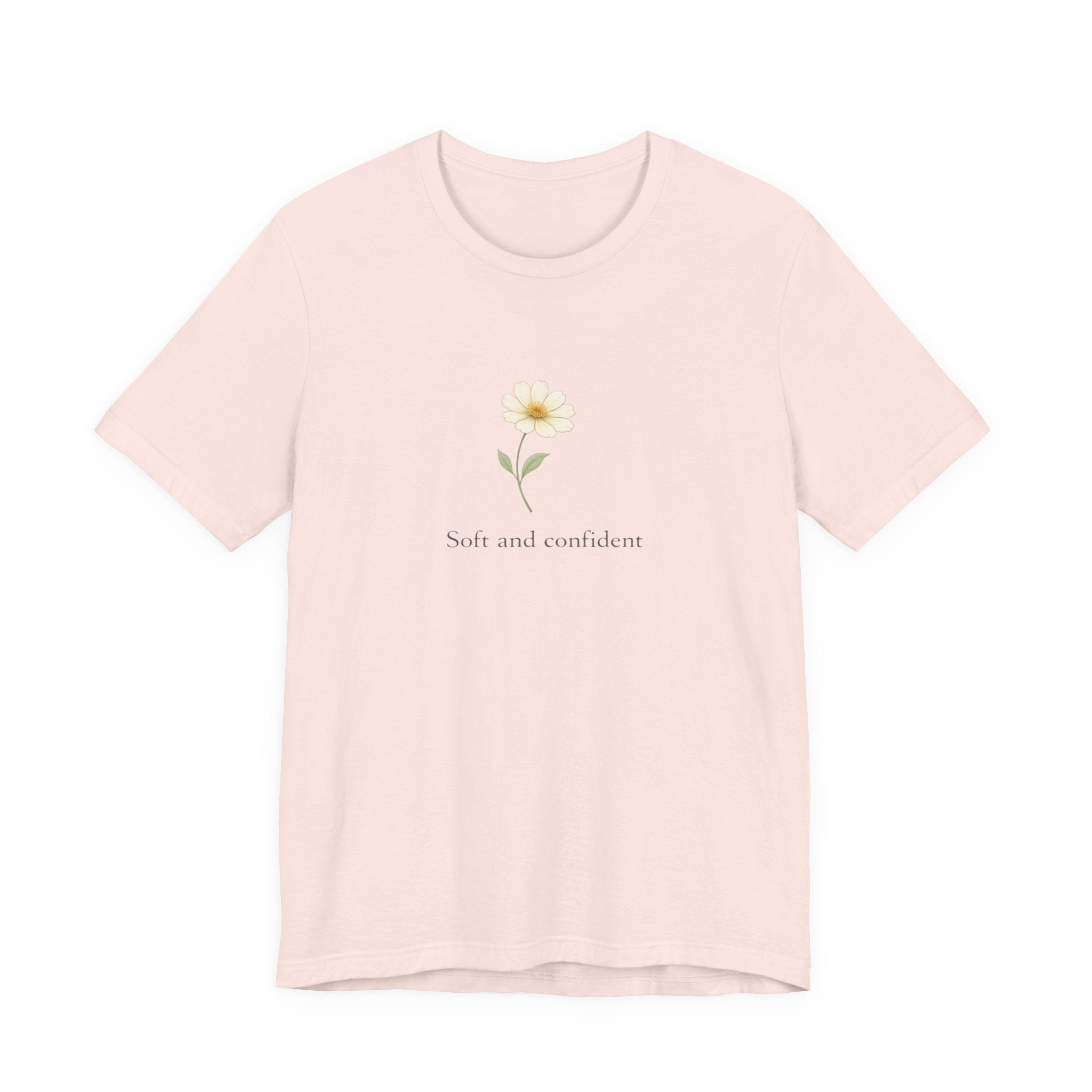 Soft and Confident Sunflower T-shirt